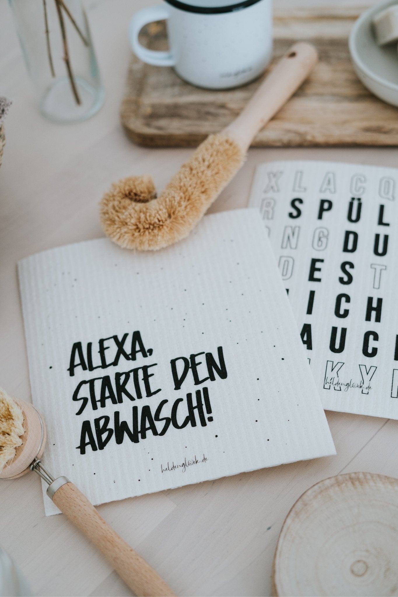 Schwammtuch · Abwasch · 3,86€ (UVP 8,90€) - Heldenglück