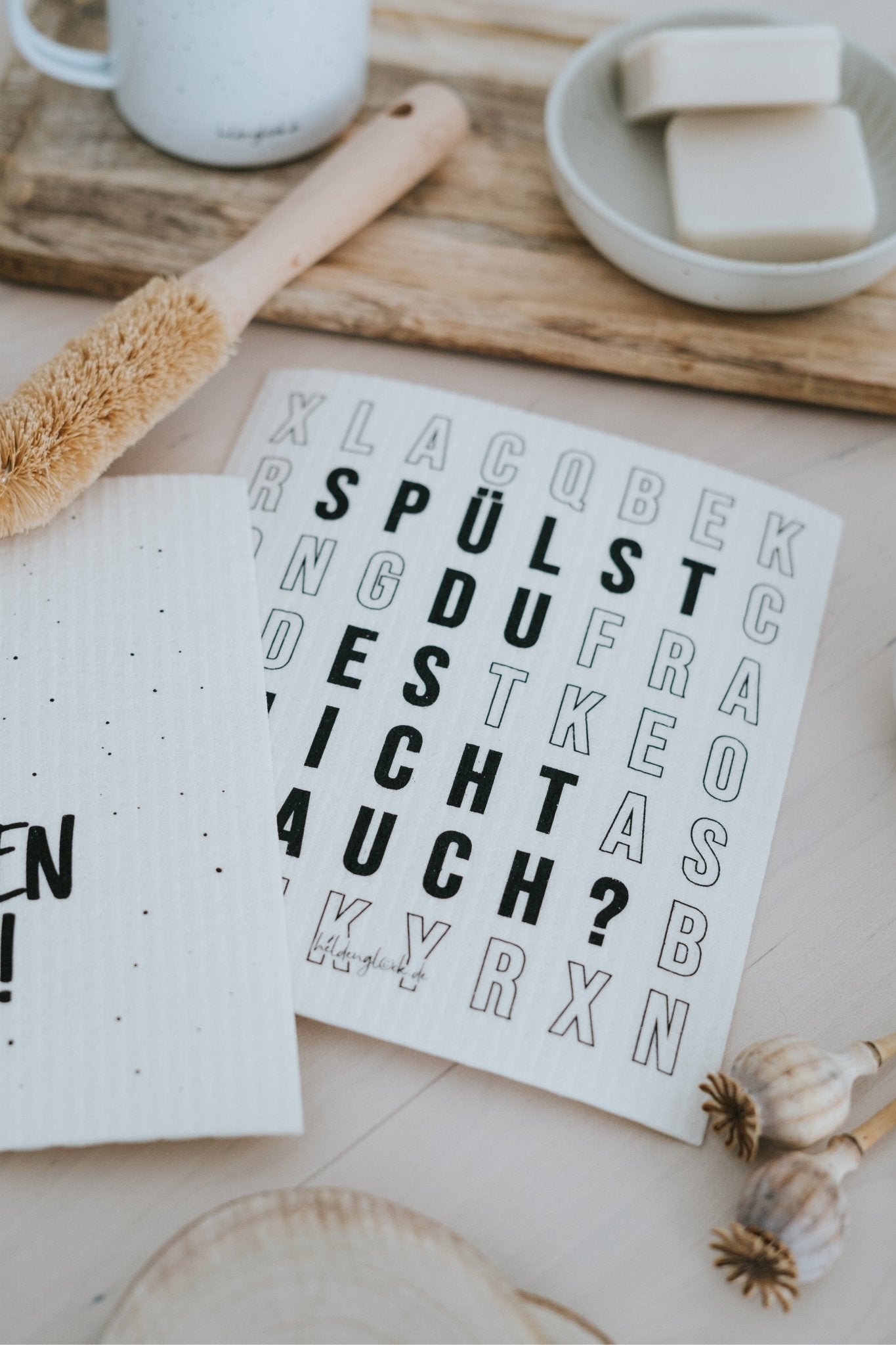 Schwammtuch · Abwasch · 3,86€ (UVP 8,90€) - Heldenglück