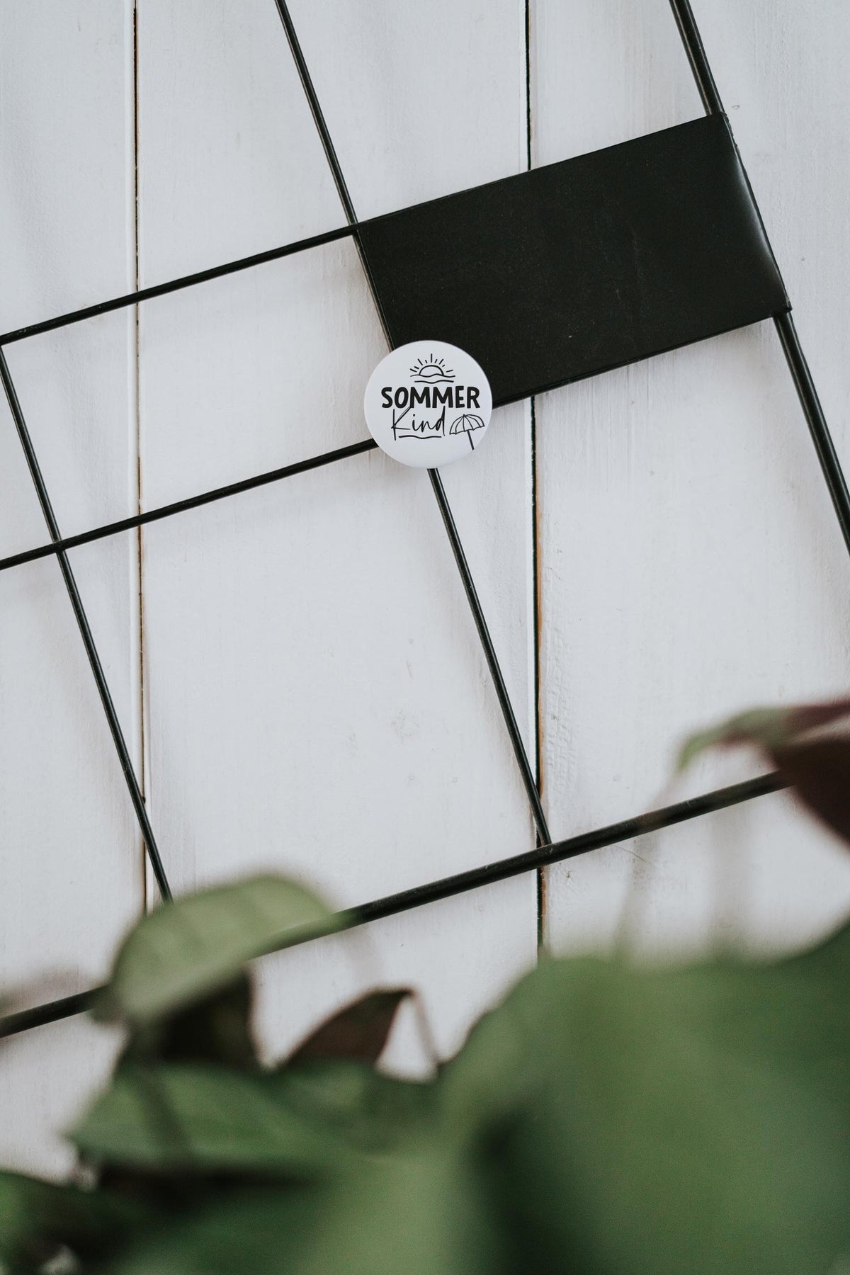 Magnet Sommerkind – Kühlschrankmagnet mit sommerlichem Spruch als Geschenk