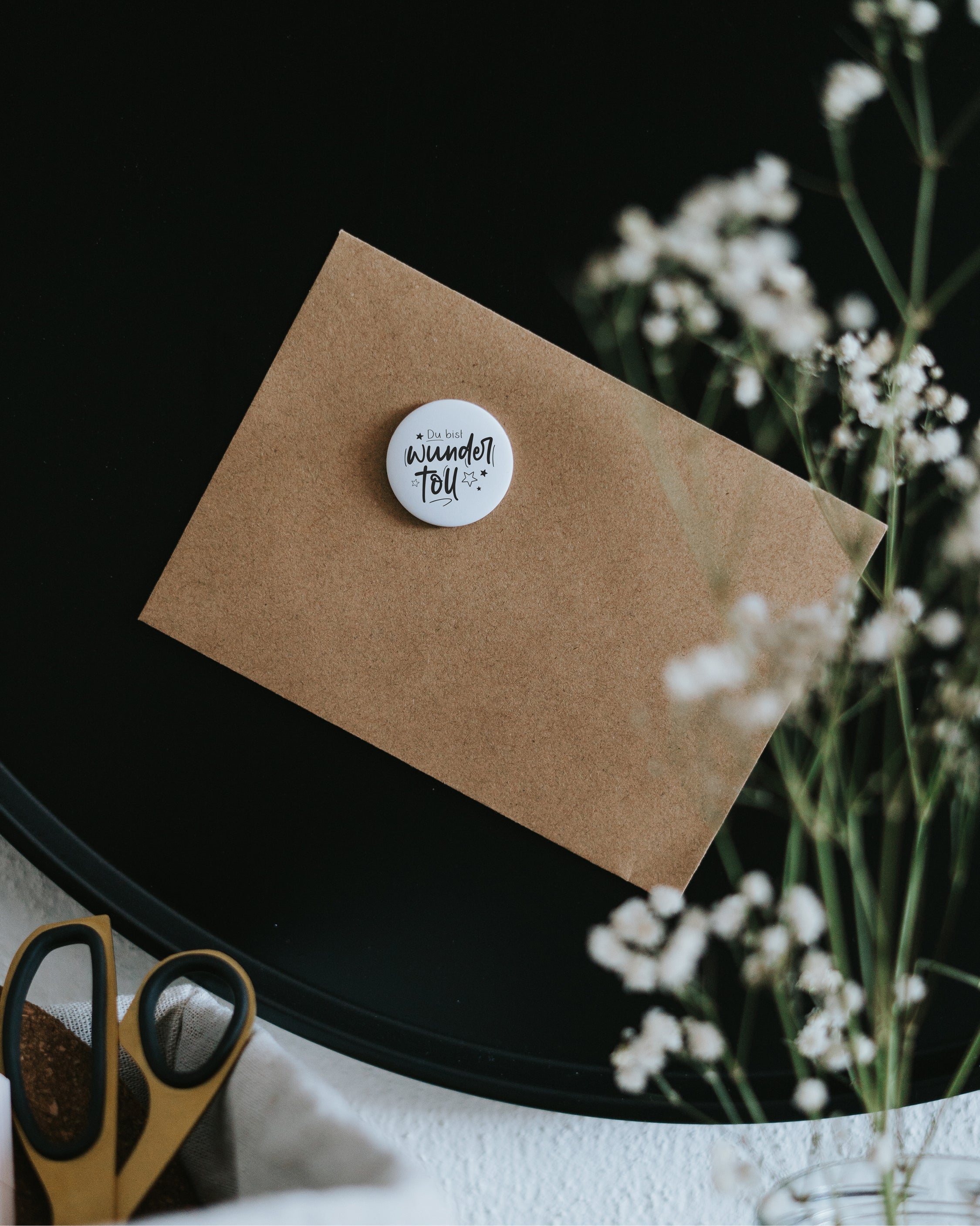 Magnet Du bist Wundertoll – Kühlschrankmagnet mit liebevollem Spruch als Geschenk