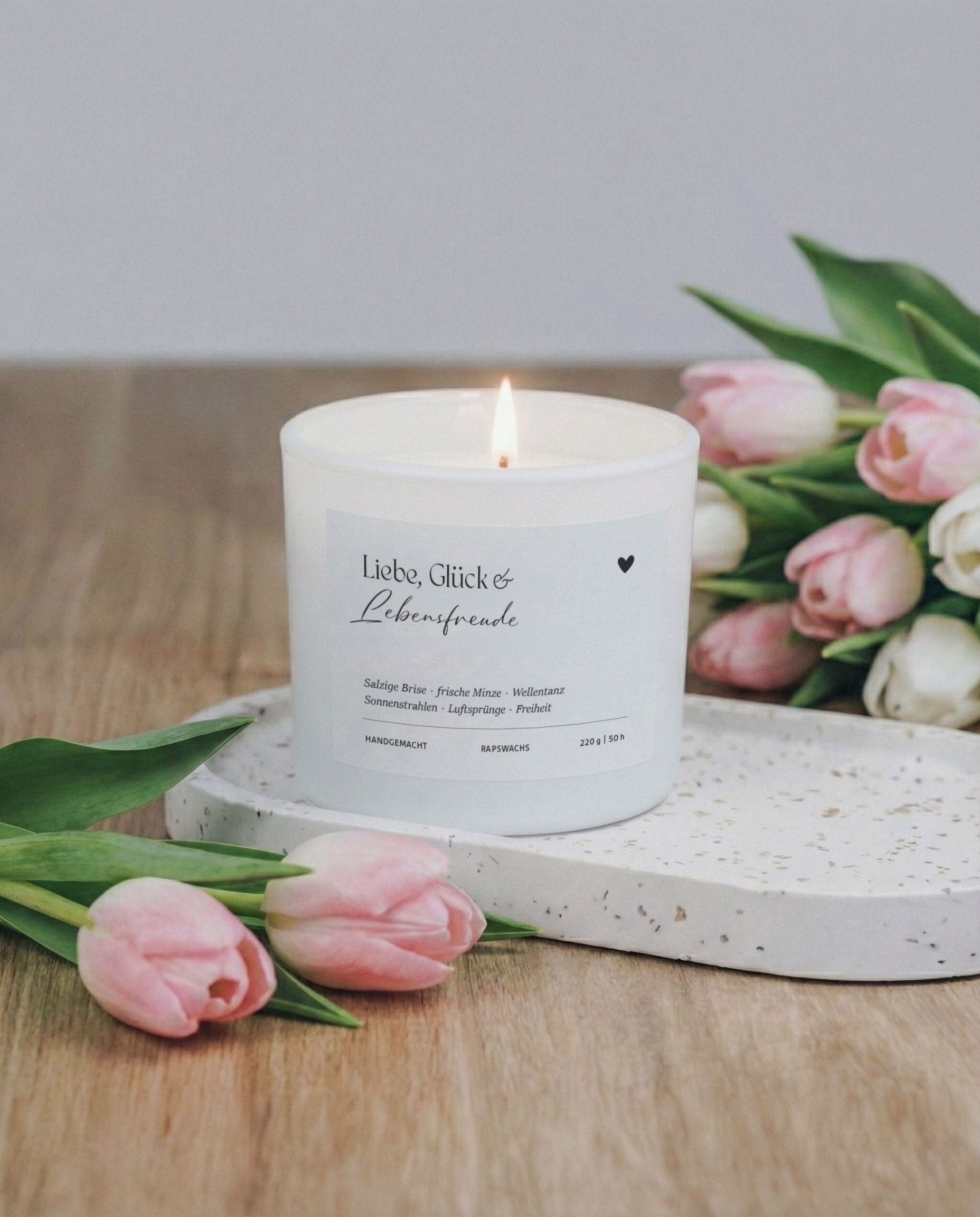 Duftkerze voller Lebensfreude – nachhaltiges Geschenk mit positivem Gefühl