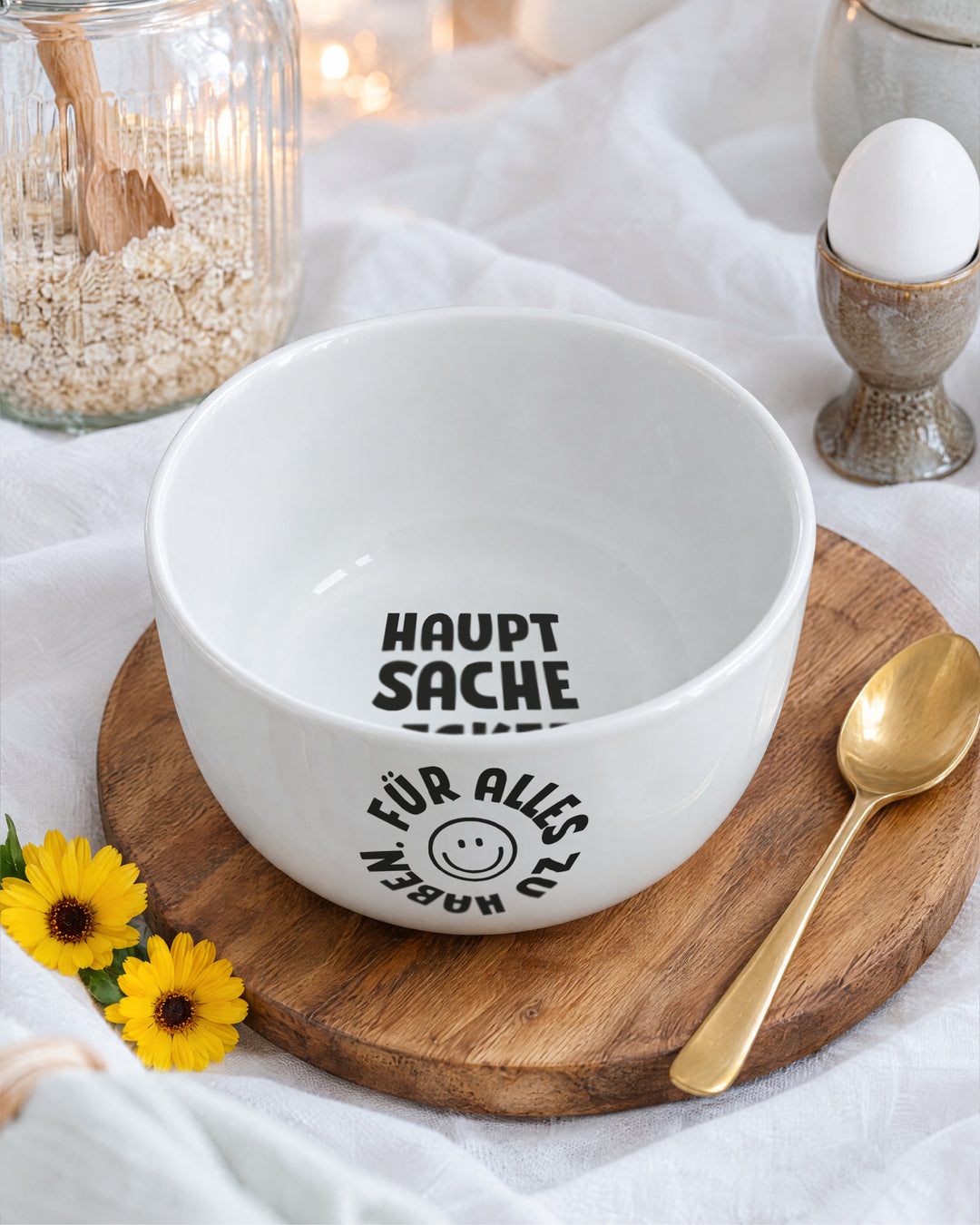 Alles zu haben · Frühstücksschale