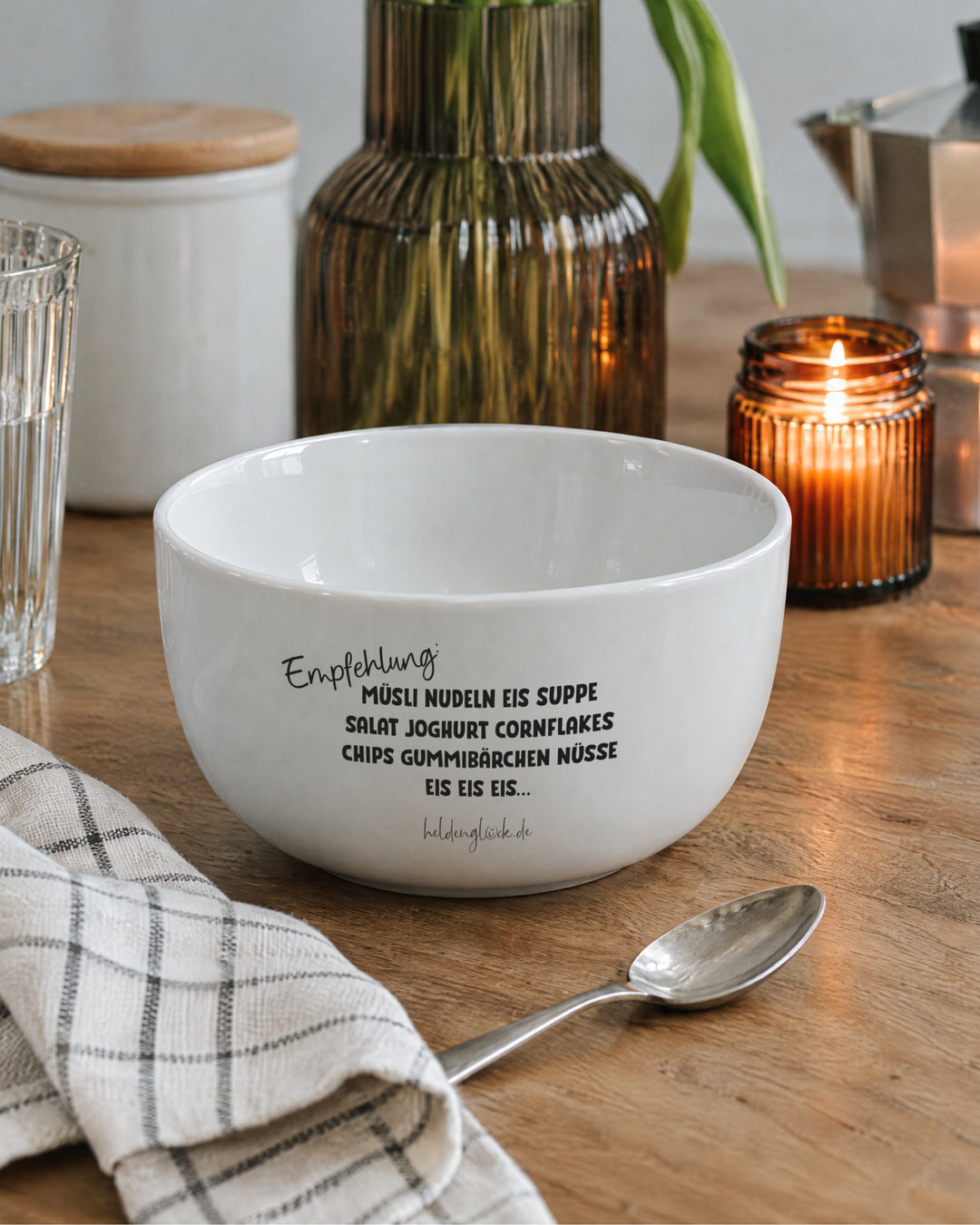 Alles zu haben · Frühstücksschale
