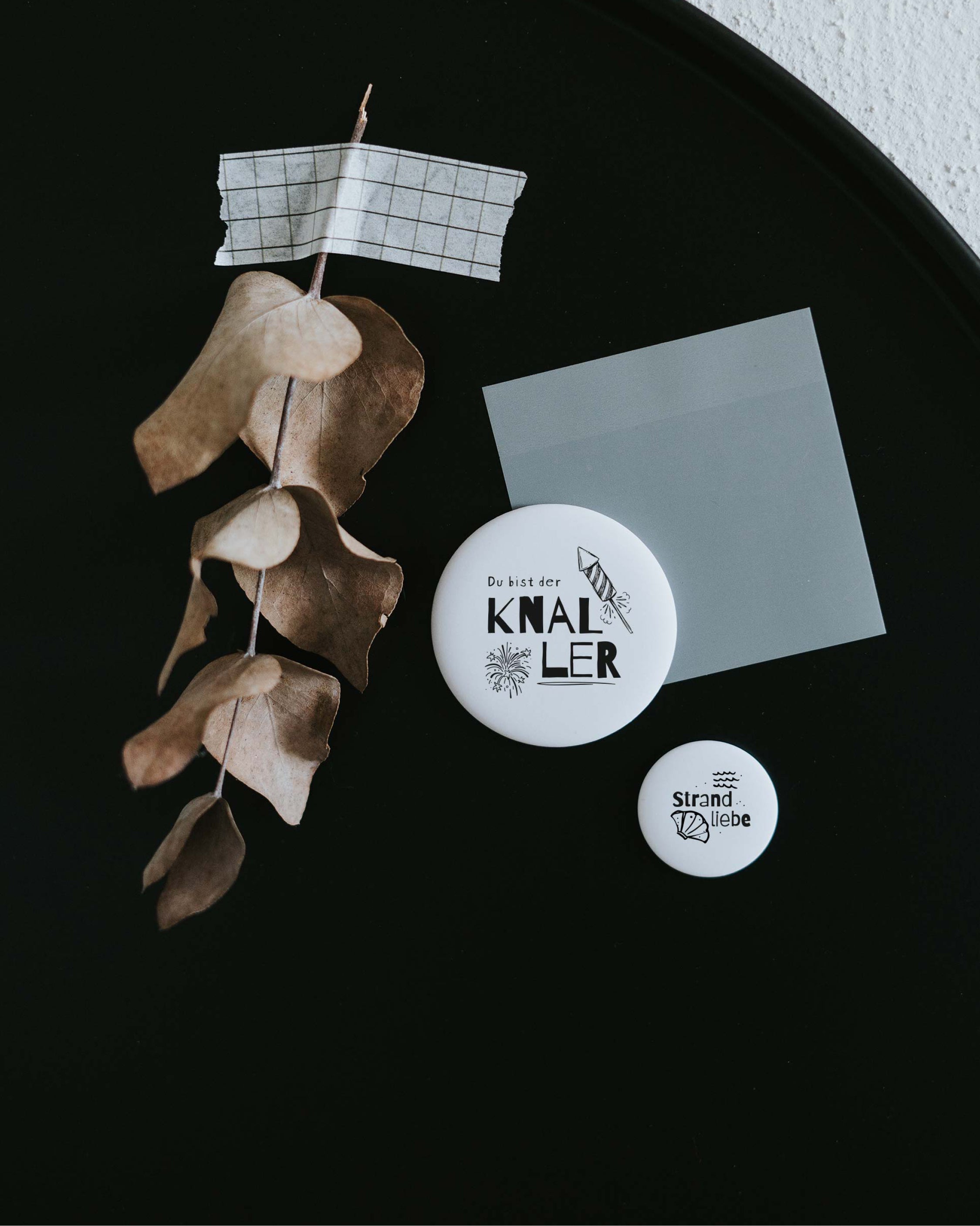 Magnet Du bist der Knaller – großer Kühlschrankmagnet mit schwungvollem Spruch als Geschenk