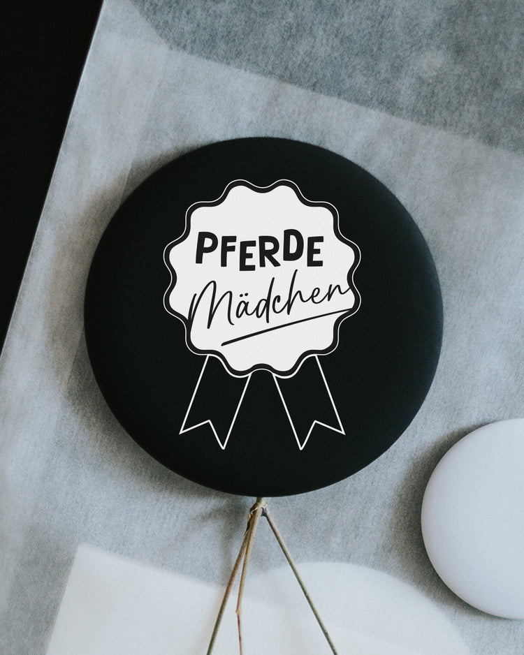 Magnet Pferde Mädchen – großer Kühlschrankmagnet für Pferdefans als Geschenk