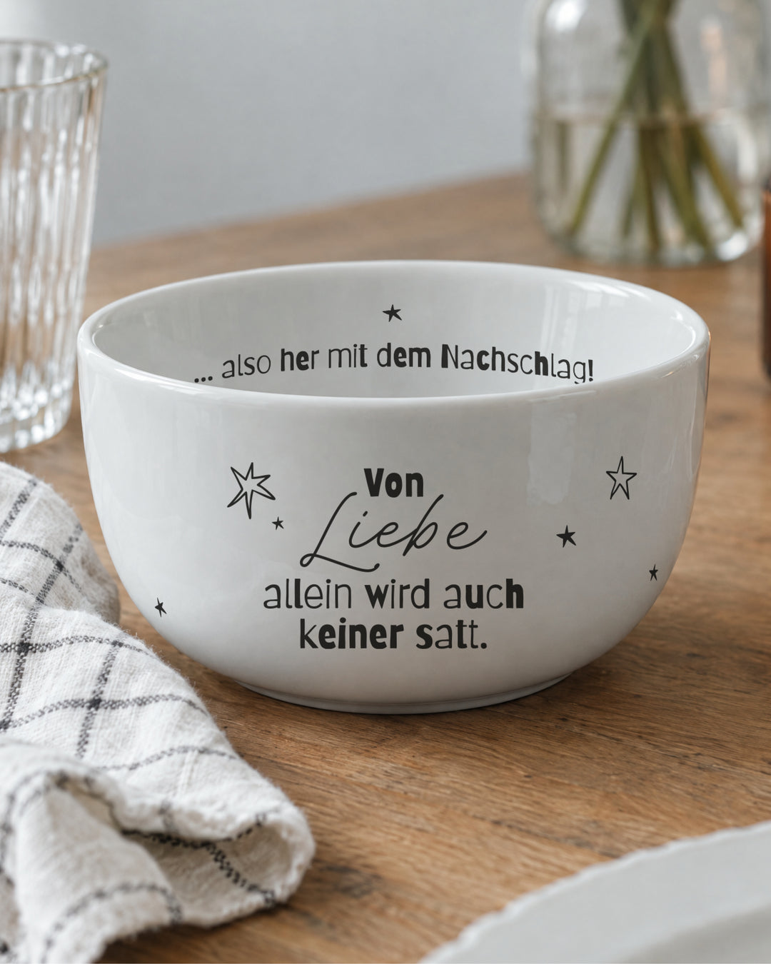Von Liebe allein · Frühstücksschale