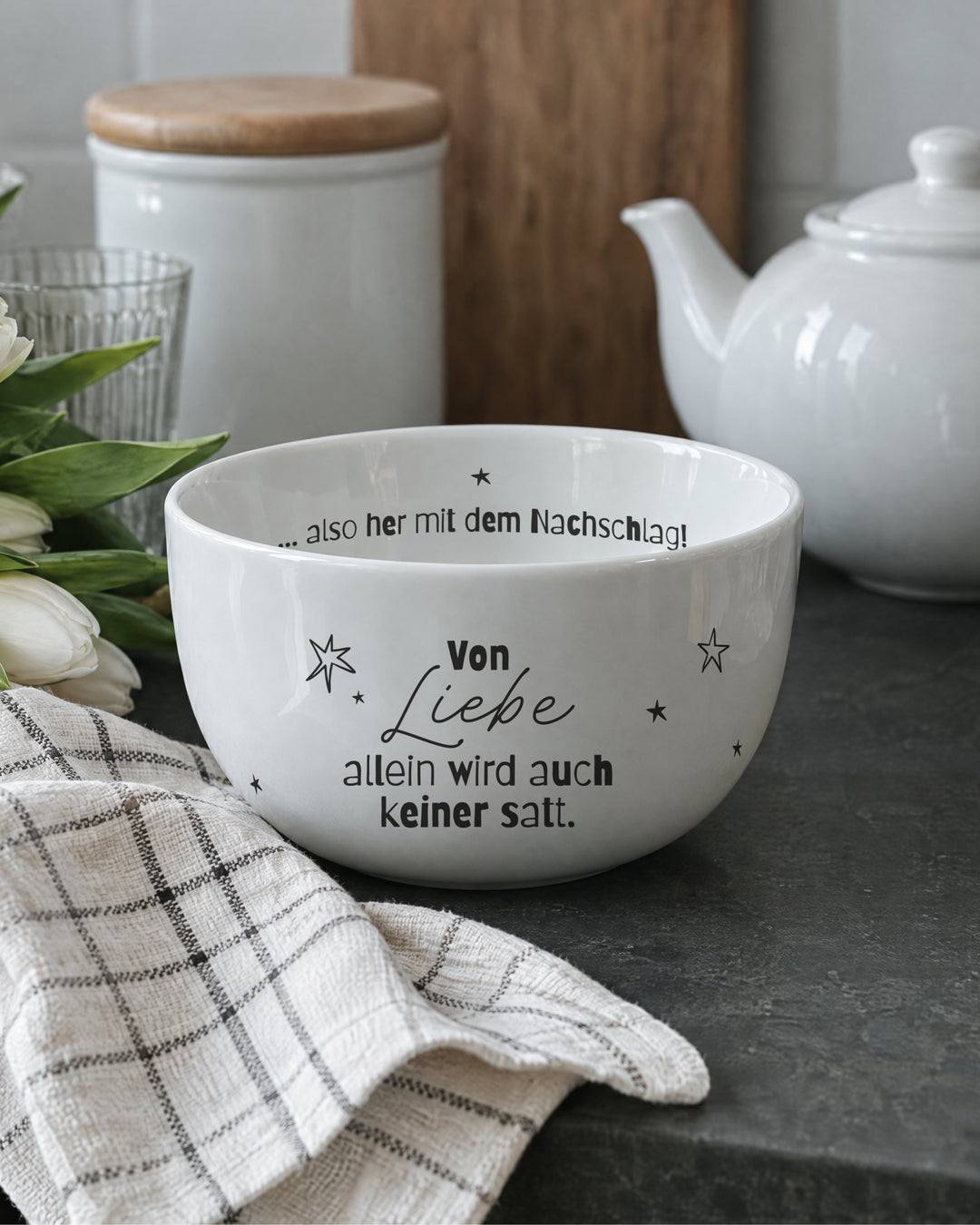 Von Liebe allein · Frühstücksschale
