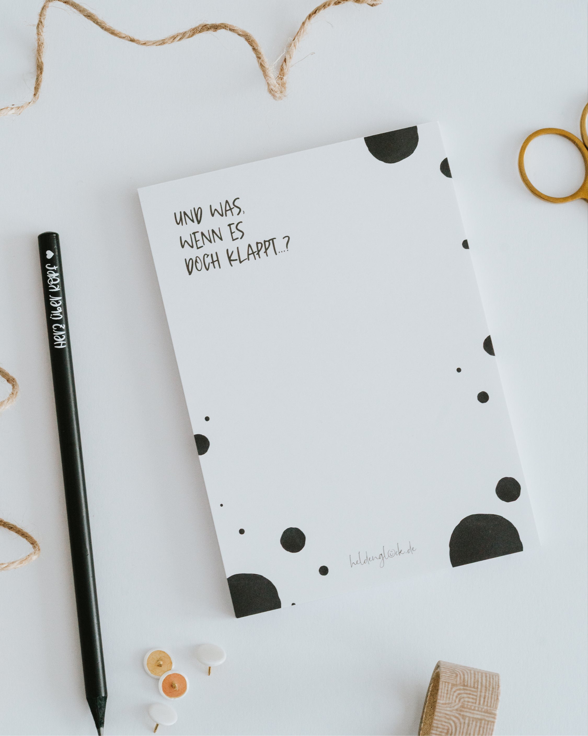 Mache deinem Lieblingsmenschen ein besonderes Geschenk, das liebevoll gegen das ständige Zerdenken von guten Ideen hilft.