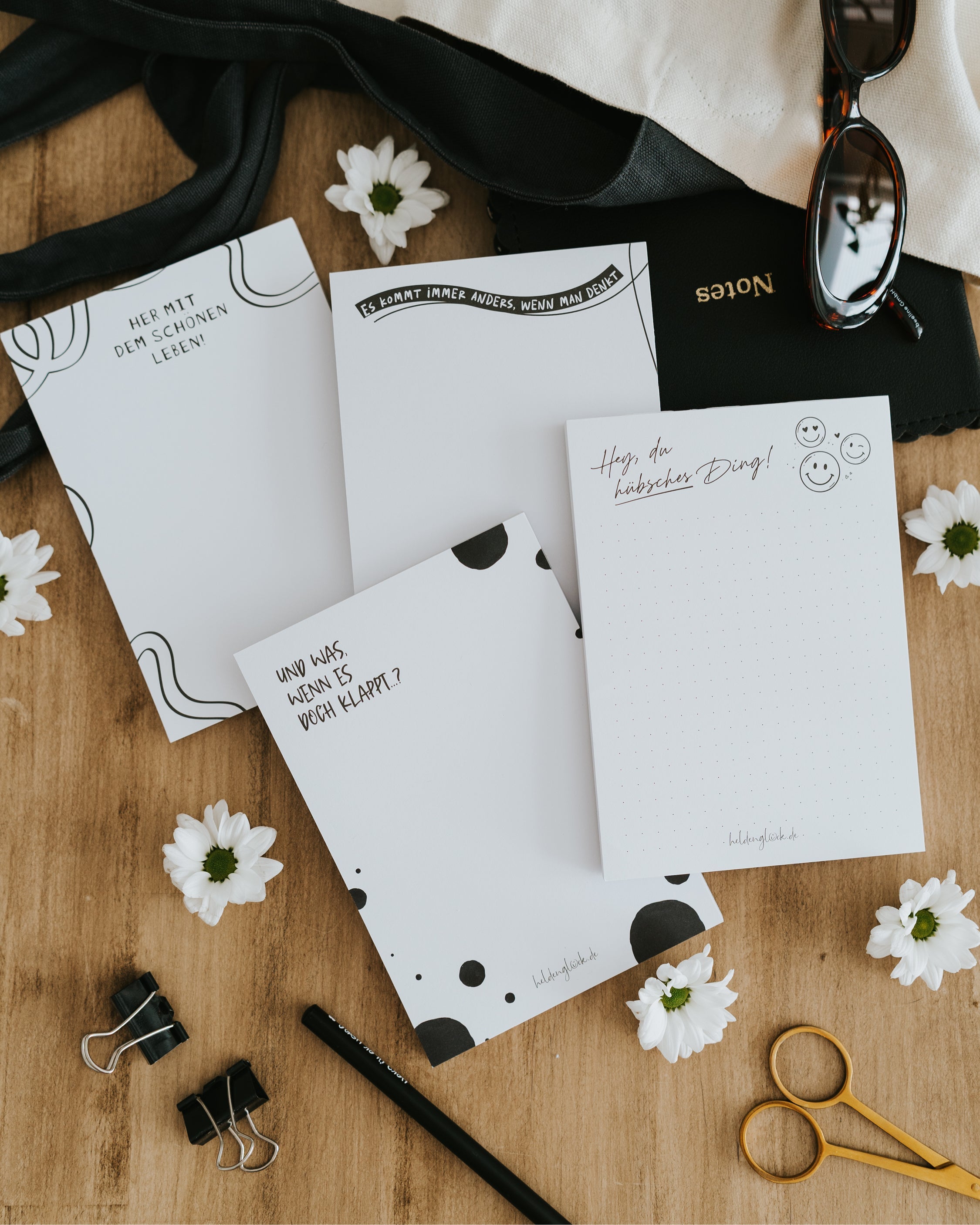 Ein herzliches Dankeschön Geschenk für die Freundin, das durch sein extra dickes Premium-Papier ein wunderbares Schreibgefühl bietet.