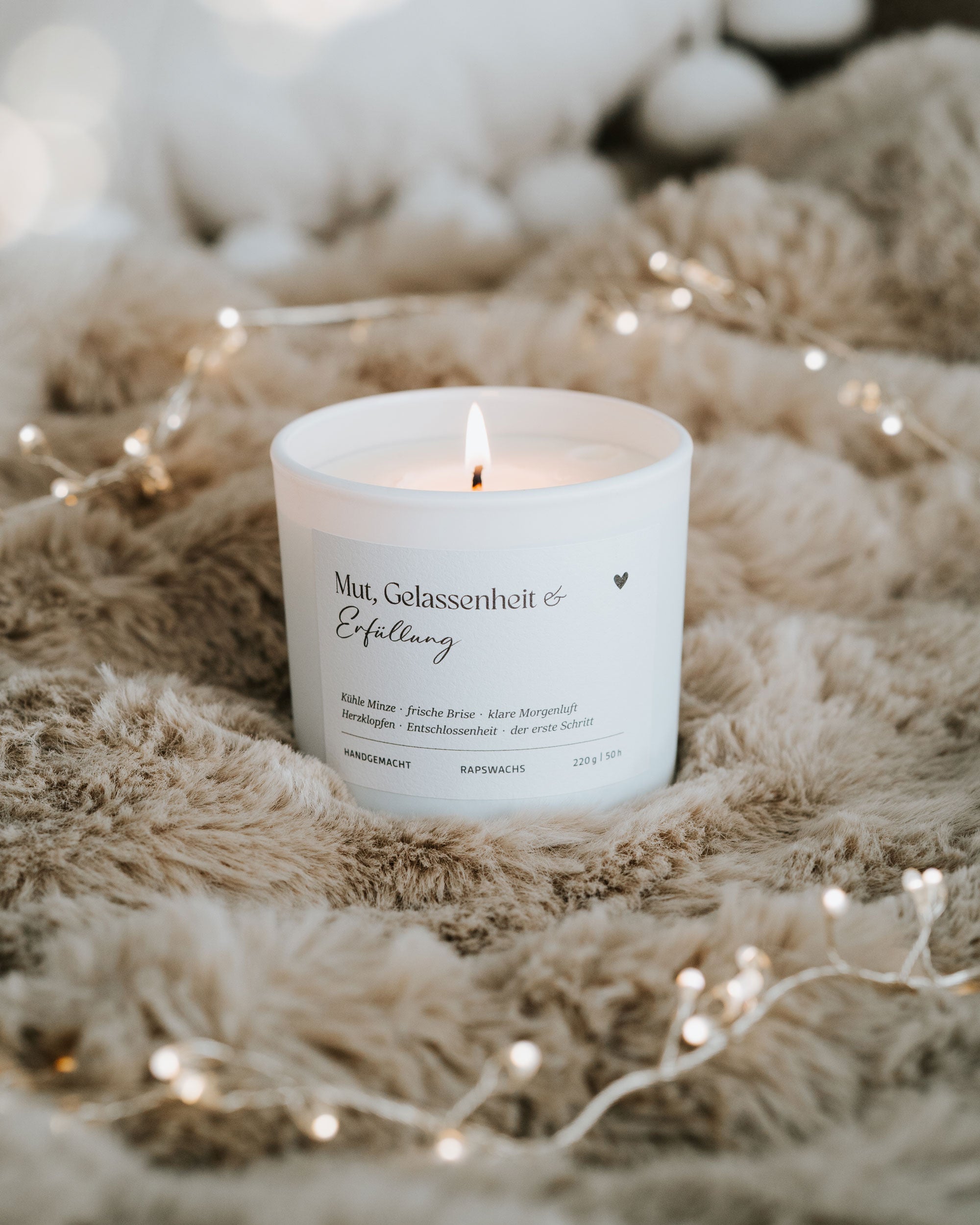 Duftkerze Mut, Gelassenheit & Erfüllung – für klare Momente und kleine Neuanfänge