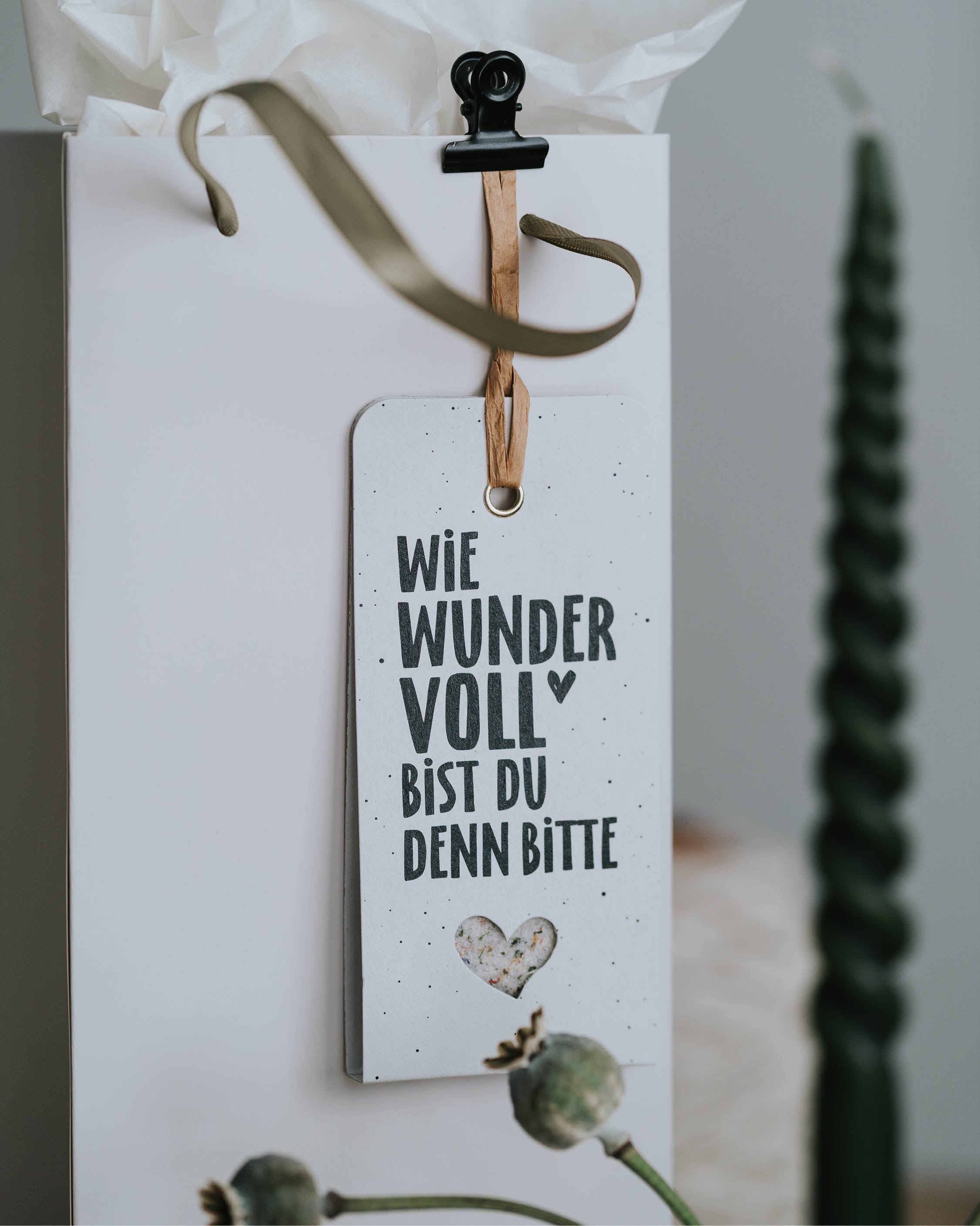 Feines Gewürzgeschenk mit der Botschaft „Wie wundervoll bist du denn bitte“ – für Herzensmenschen.