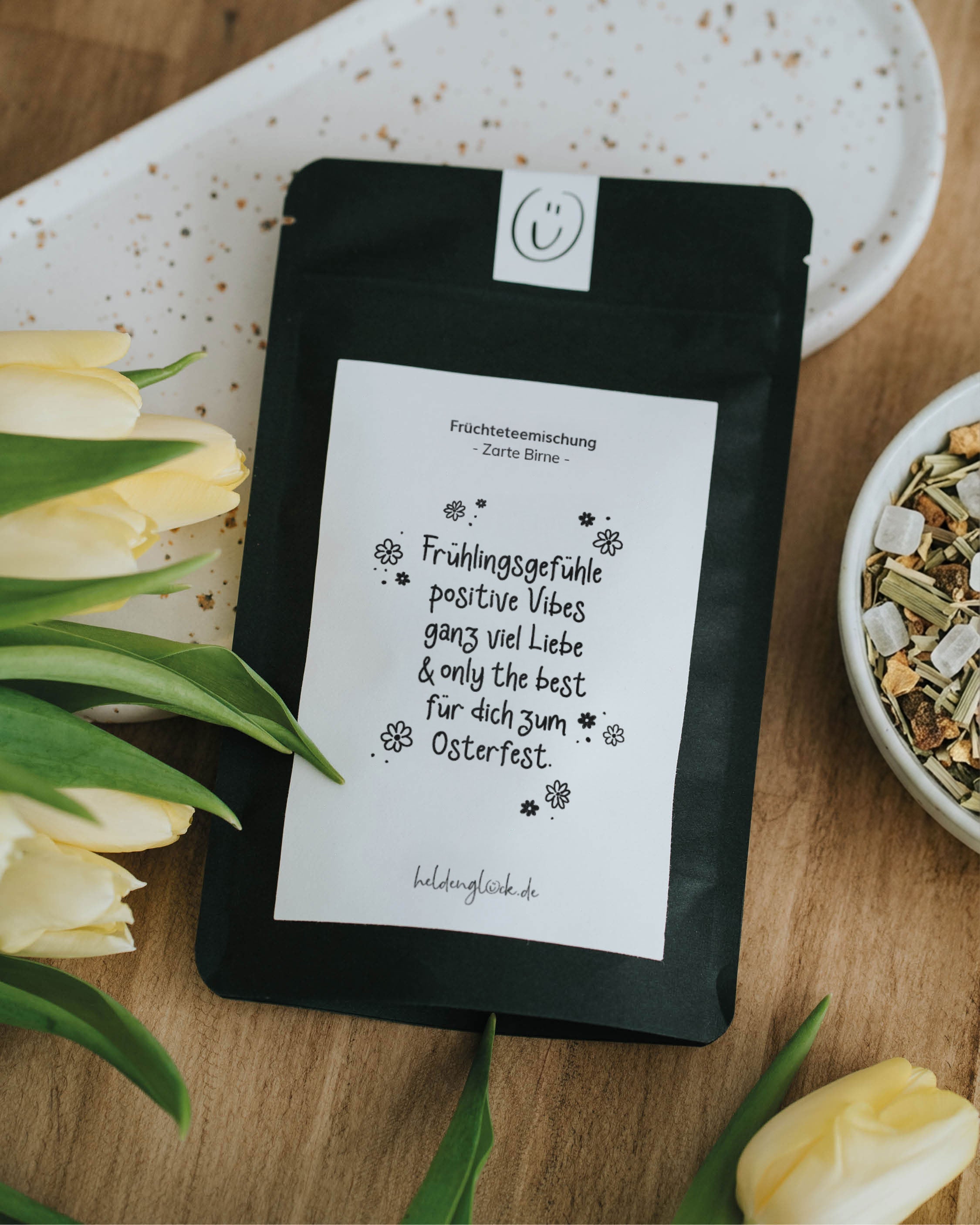 Früchtetee „Zarte Birne“ – sanfter Genuss für fröhliche Frühlingsmomente