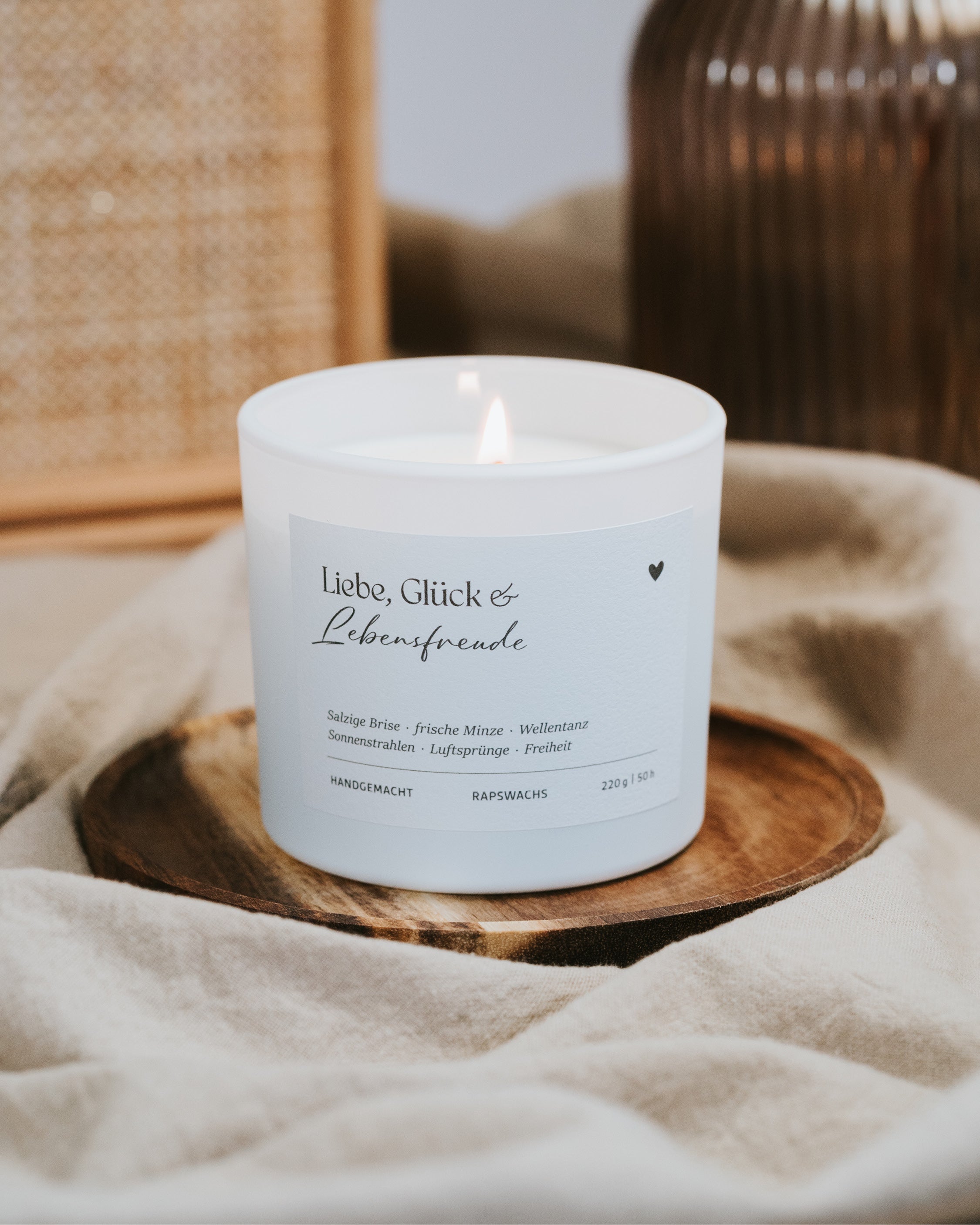 Duftkerze voller Lebensfreude – nachhaltiges Geschenk mit positivem Gefühl