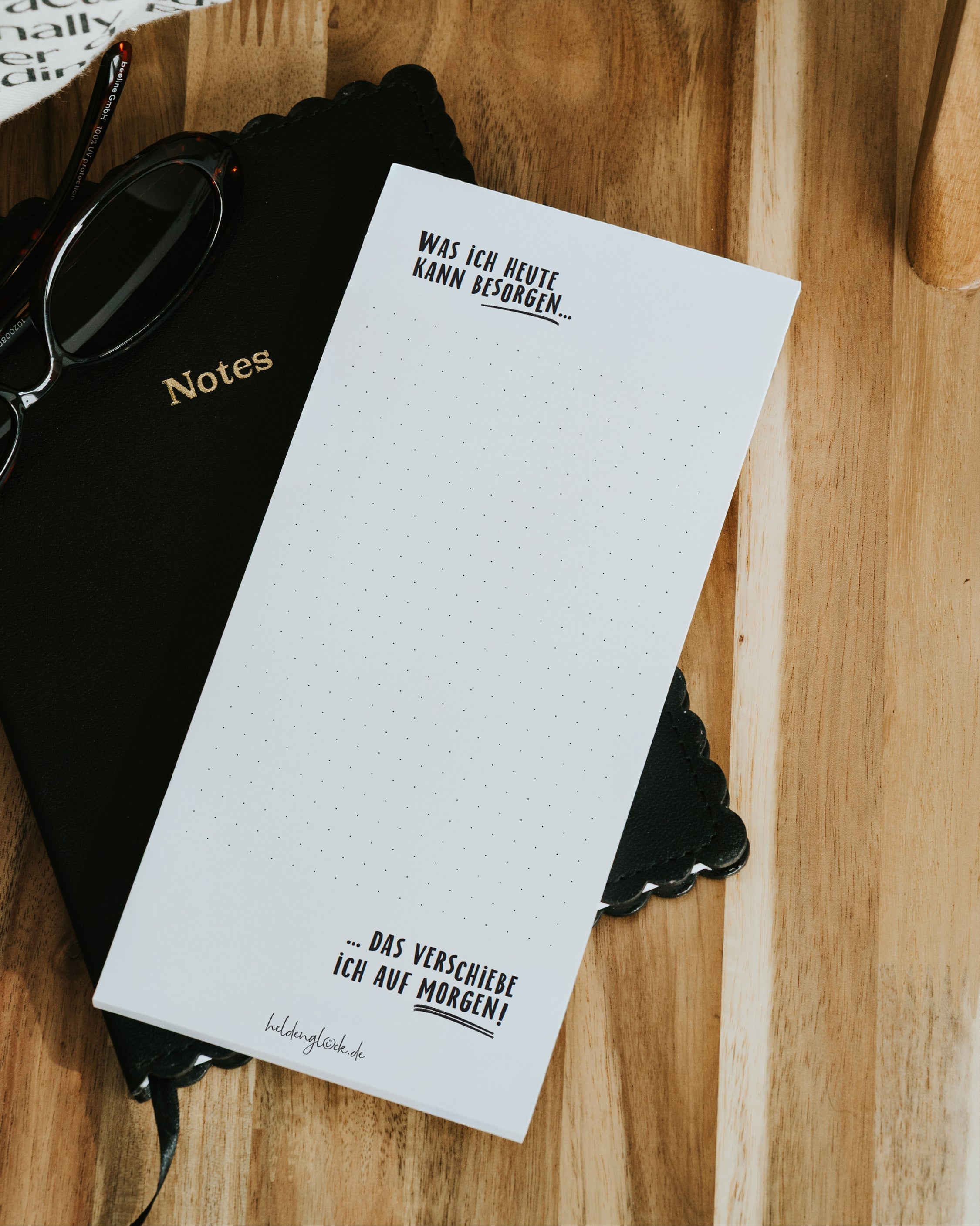 Ein schönes kleines Geschenk für die Freundin, das optisch dabei hilft, bewusst Tempo herauszunehmen und die eigenen Kraftreserven zu schonen.