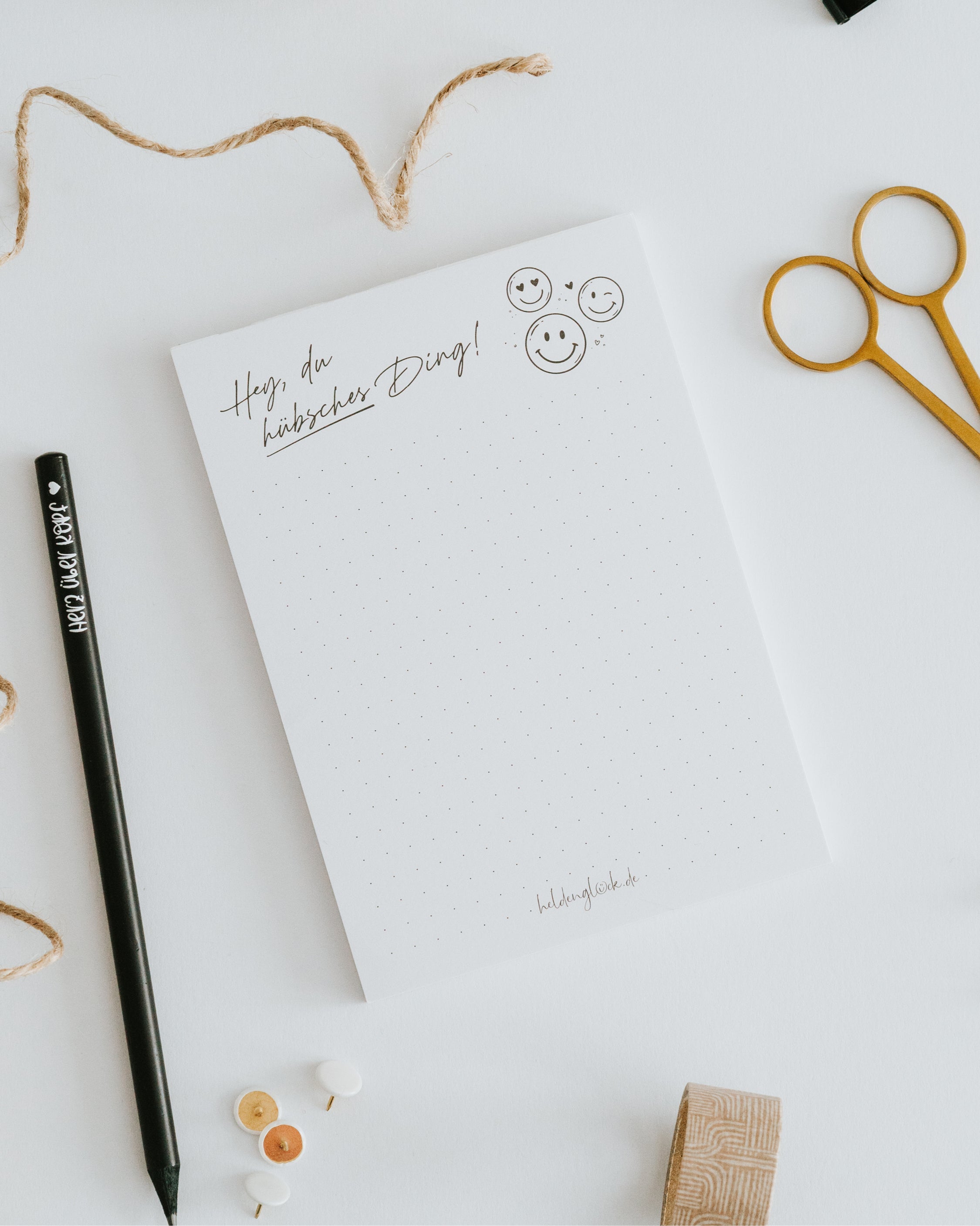 Nutze diesen Block als kleines Geschenk für eine gelungene Überraschung, die eine tägliche Dosis Selbstliebe vermittelt.