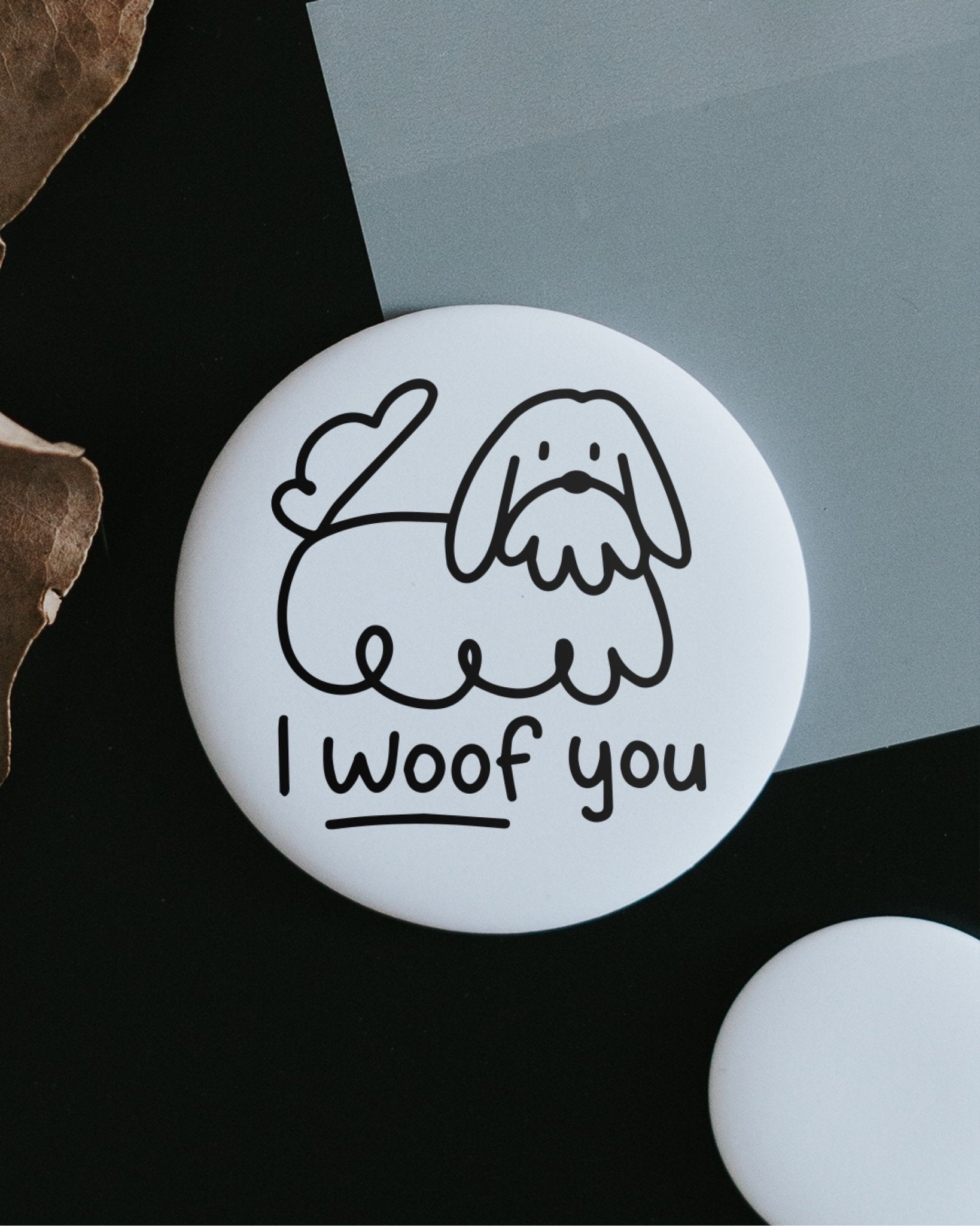 Magnet · I woof you · klein - B2B Heldenglück