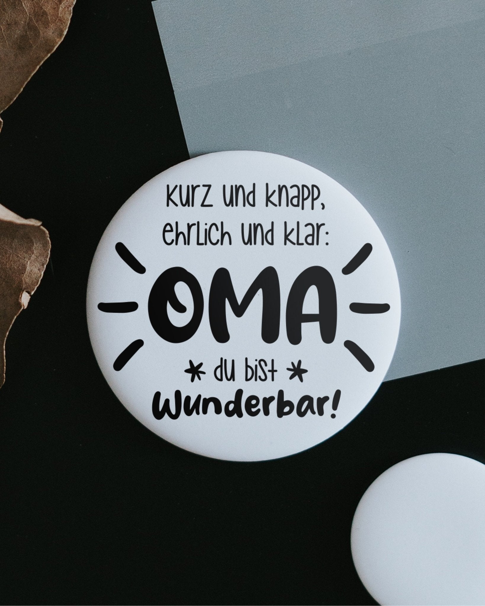 Magnet · Oma ist wunderbar · groß - B2B Heldenglück