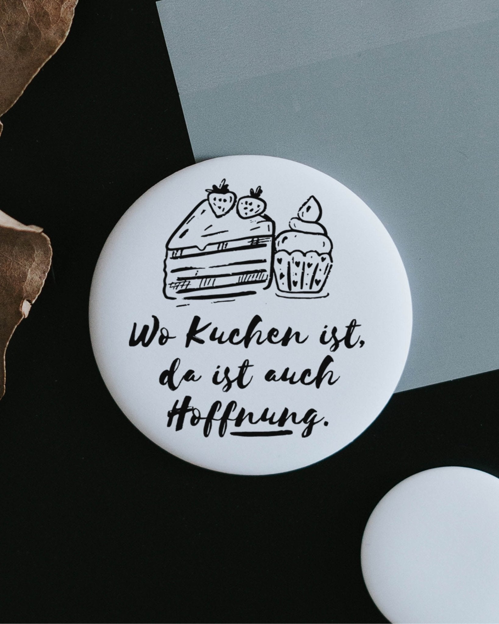 Magnet · Wo Kuchen ist · groß - Heldenglück für Händler