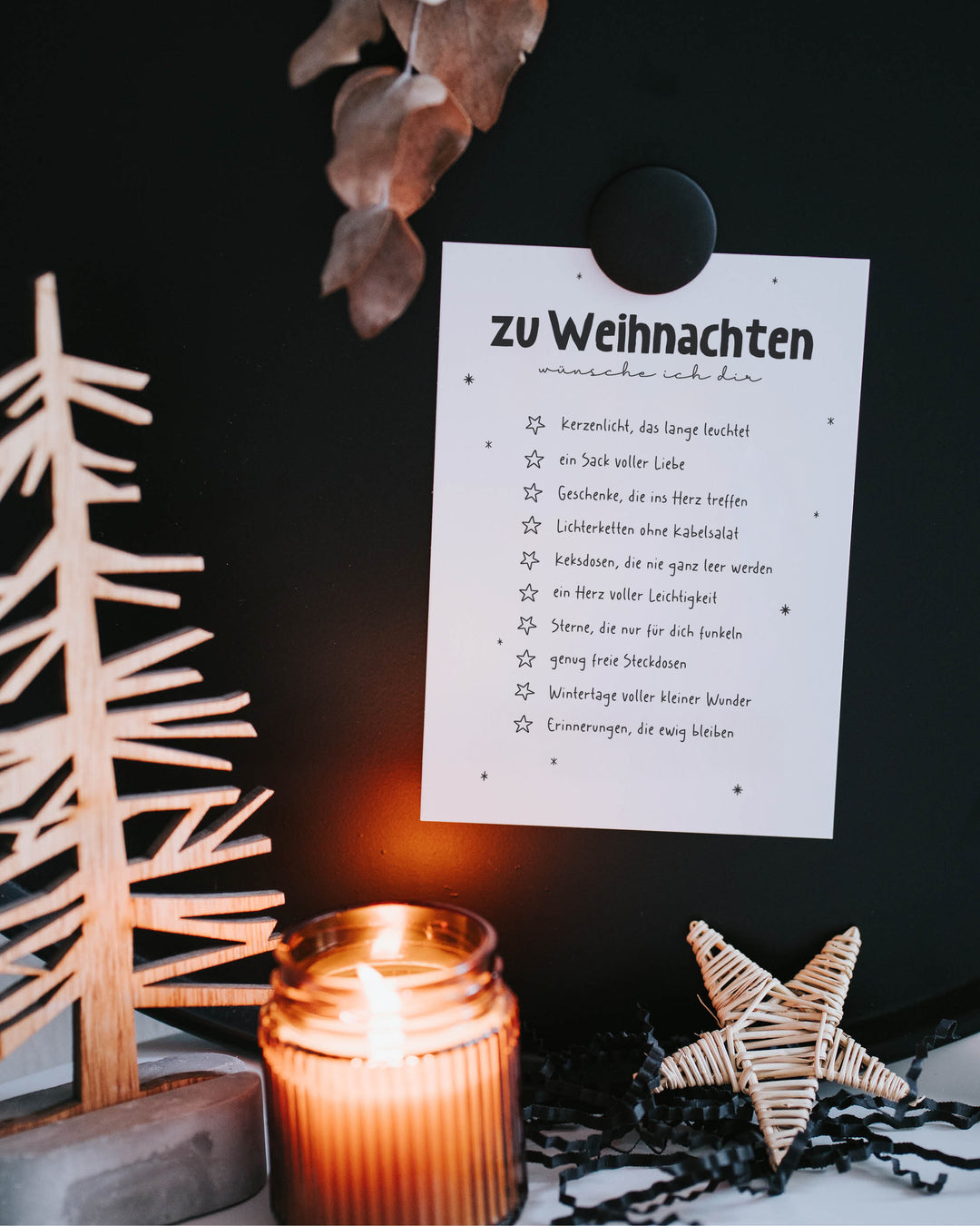 Postkarte · Weihnachtswünsche