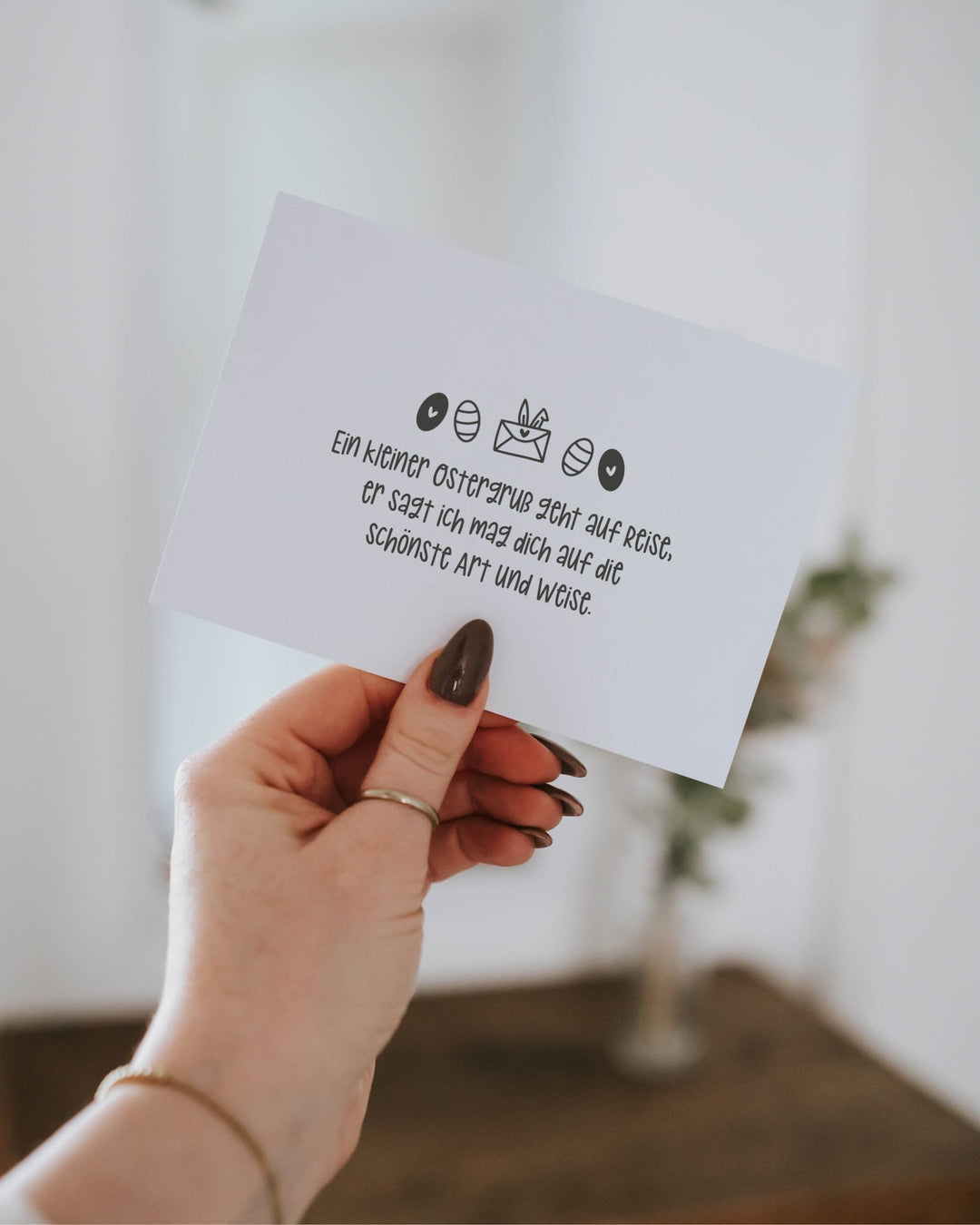 Postkarte · Kleiner Ostergruß - Verena von Heldenglück B2B