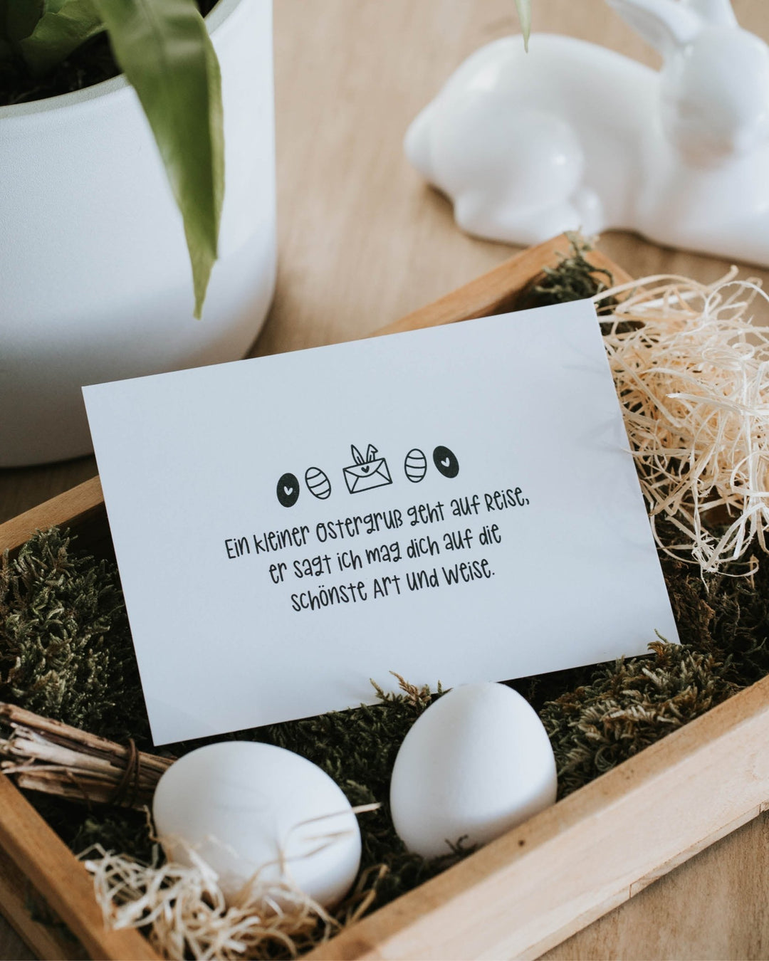 Postkarte · Kleiner Ostergruß - Verena von Heldenglück B2B
