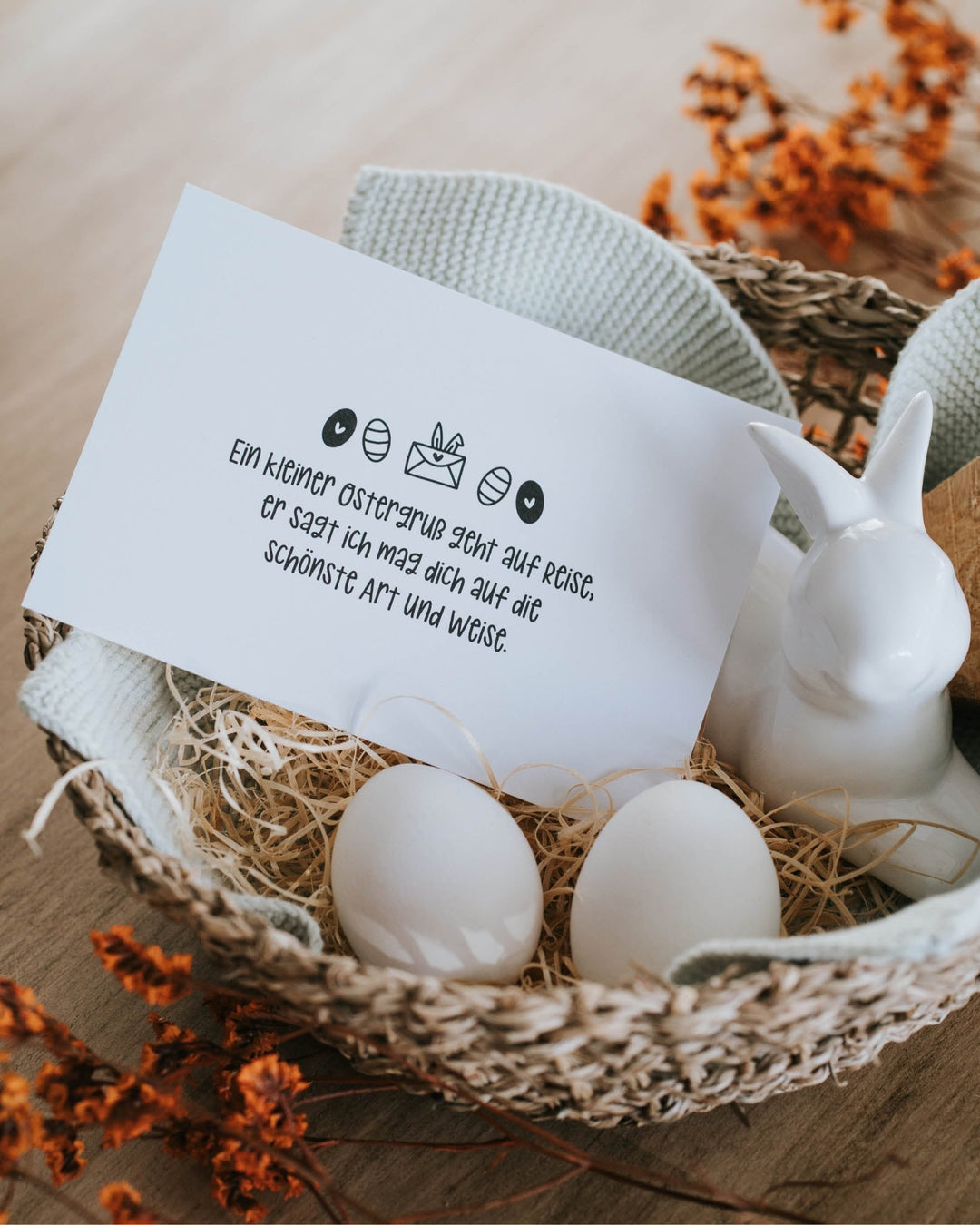 Postkarte · Kleiner Ostergruß - Verena von Heldenglück B2B