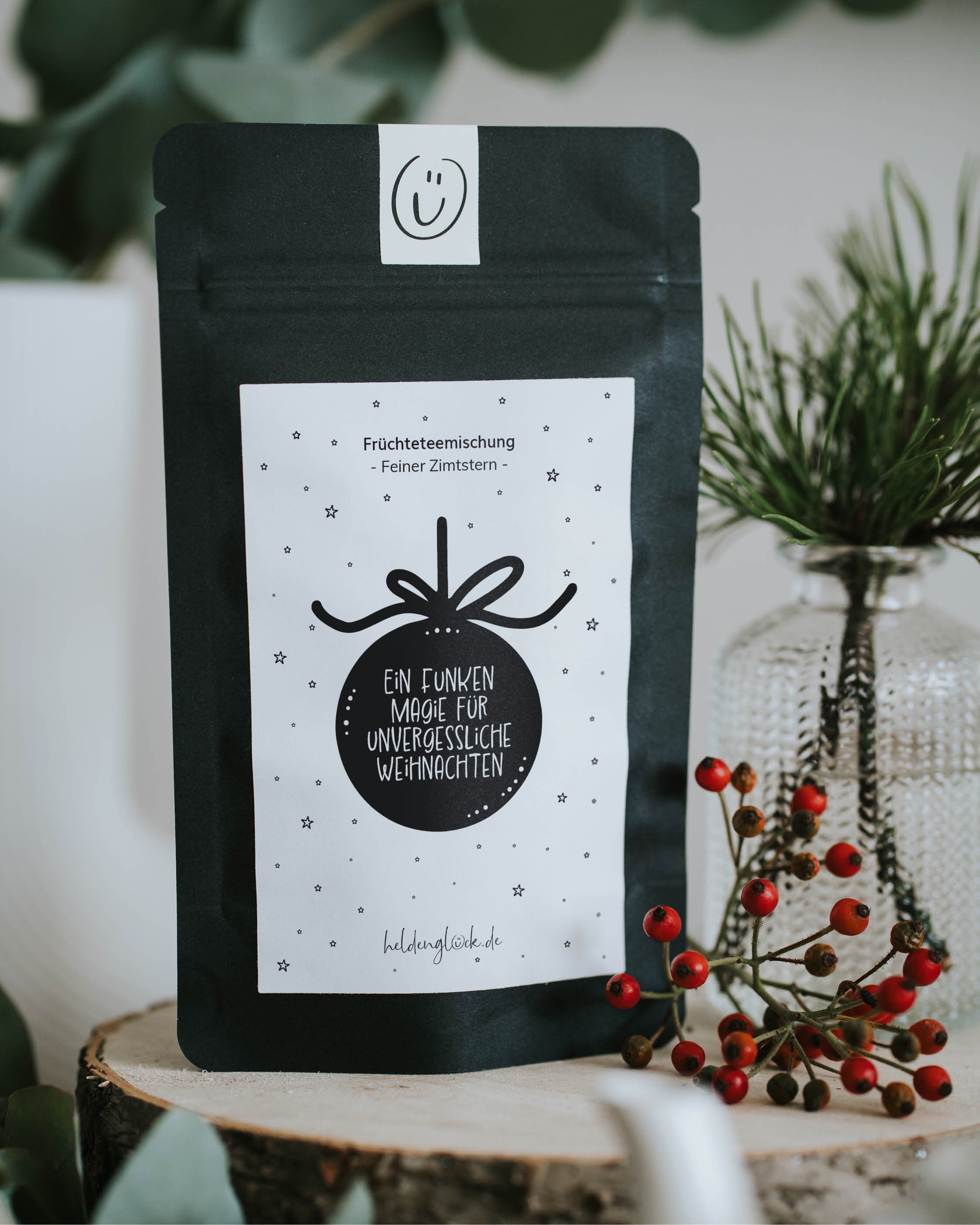 Kräutertee als stilvolle Geschenkidee für Frauen zu Weihnachten