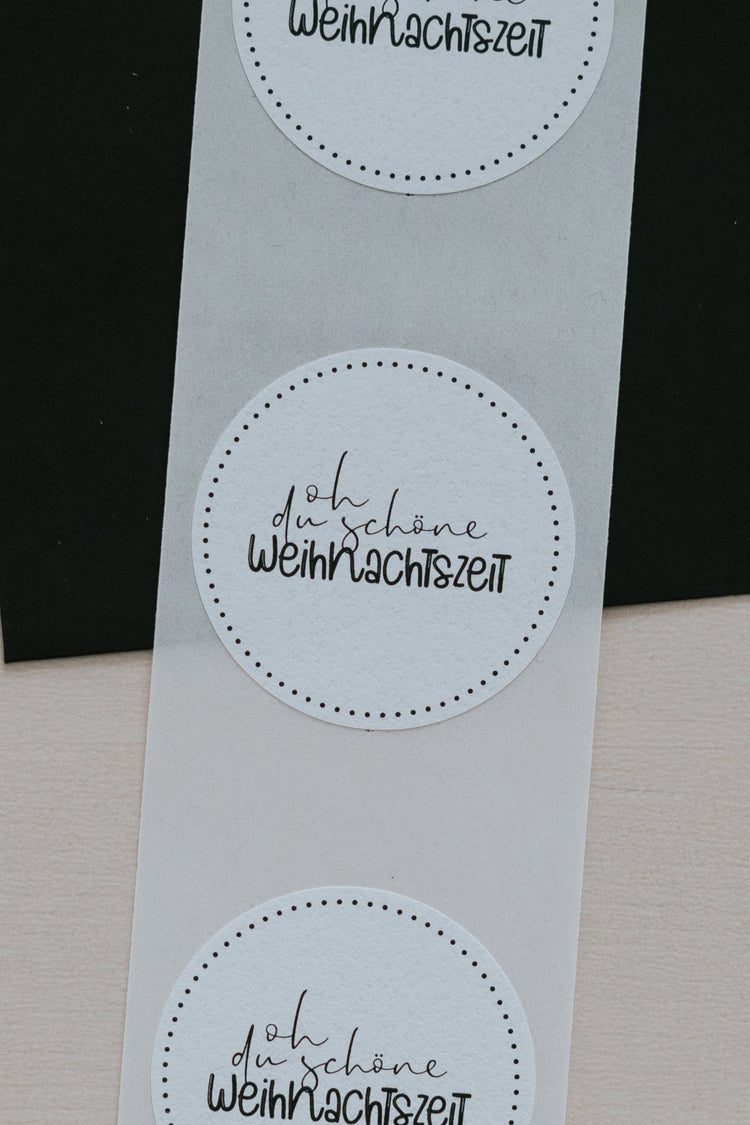 Aufkleber · Weihnachtszeit · ab 0,16 € / Stk. - Heldenglueck